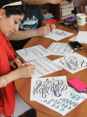 Calligraphy Lessons Workshops