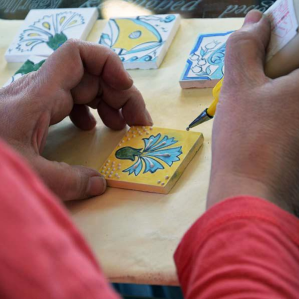Ottoman Tile Ceramic Cini