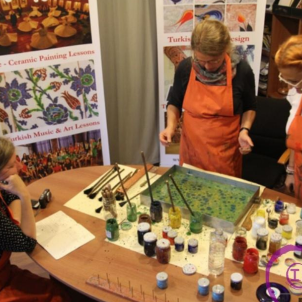 Turkish Marbling Ebru Workshops