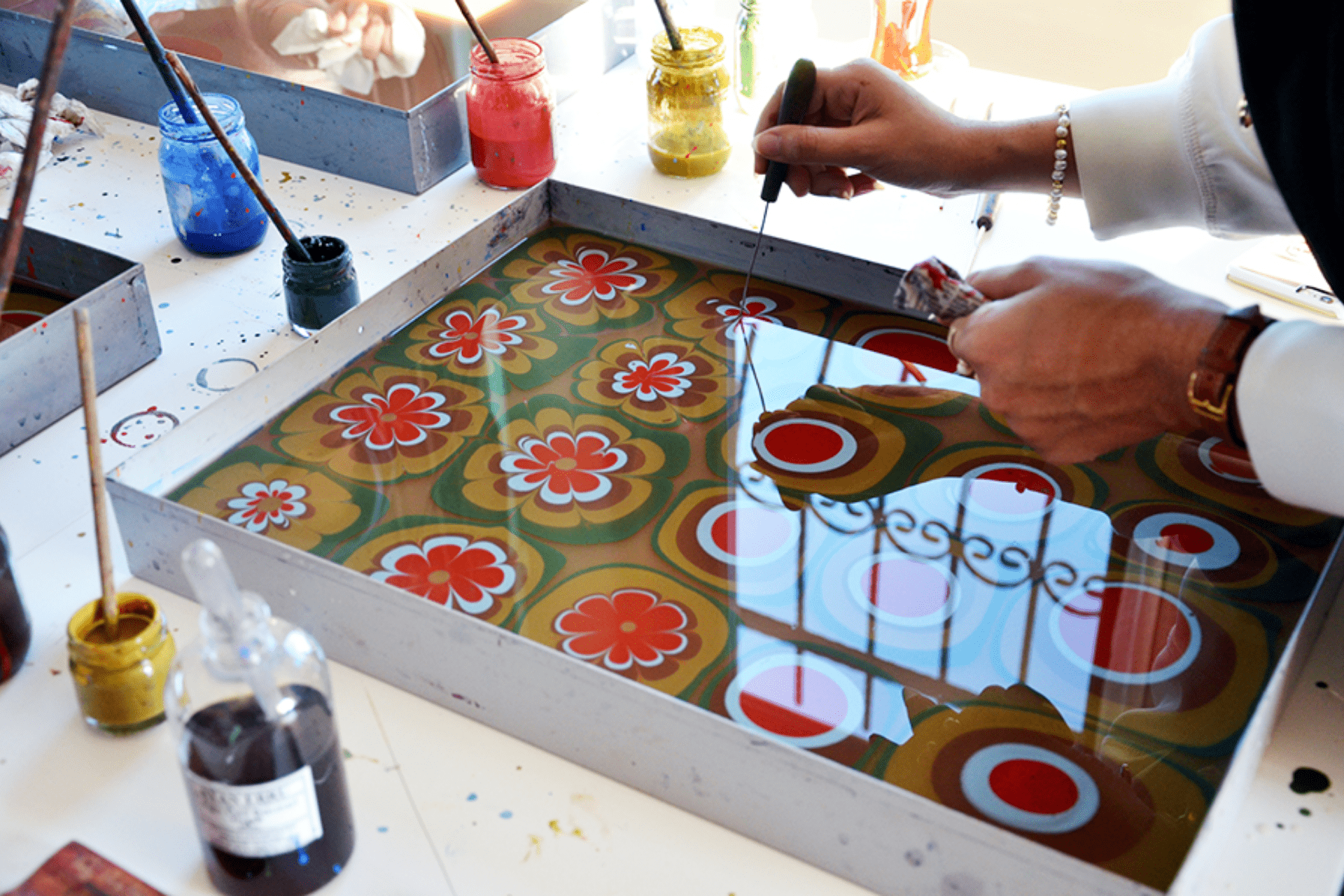 turkish marbling ebru